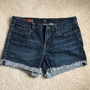 J crew jean shorts